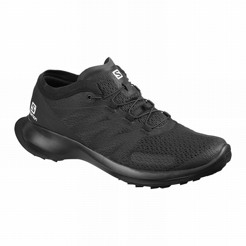 Salomon Israel SENSE FLOW - Mens Trail Running Shoes - Black (ZBJW-14267)